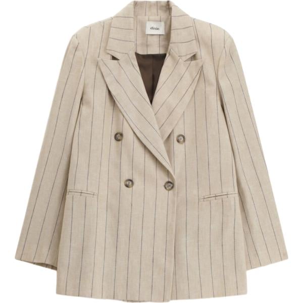 blazer Dixie grigio a righe