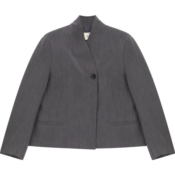 Giacca da donna in grigio scuro monopetto Dixie Dixie