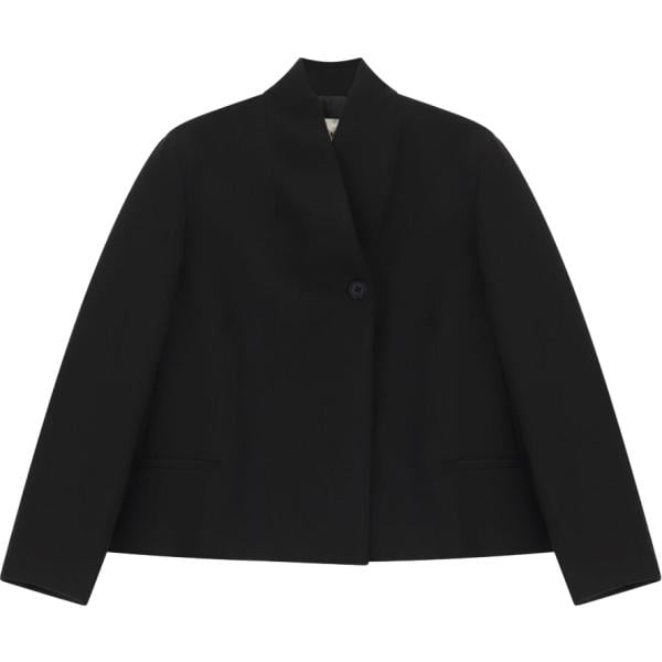 Giacca da donna in nero pece monopetto Dixie