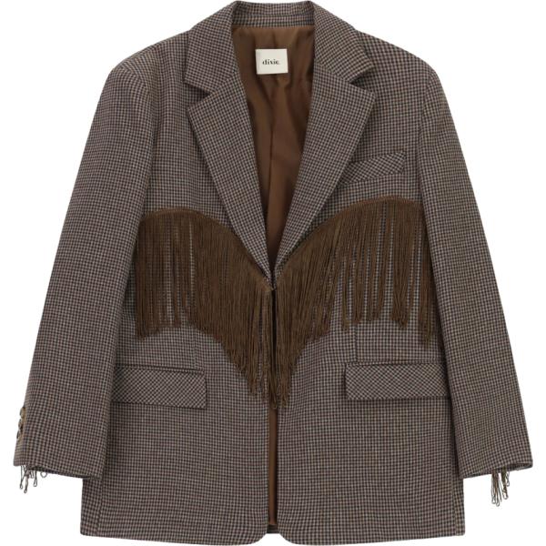 blazer Dixie marrone