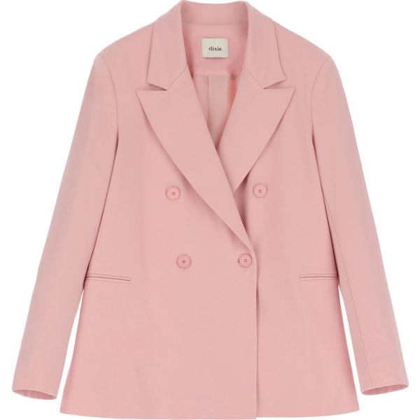 blazer Dixie rosa tinta unita