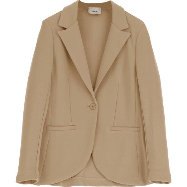 blazer Dixie marrone tinta unita
