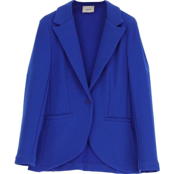 blazer Dixie blu tinta unita