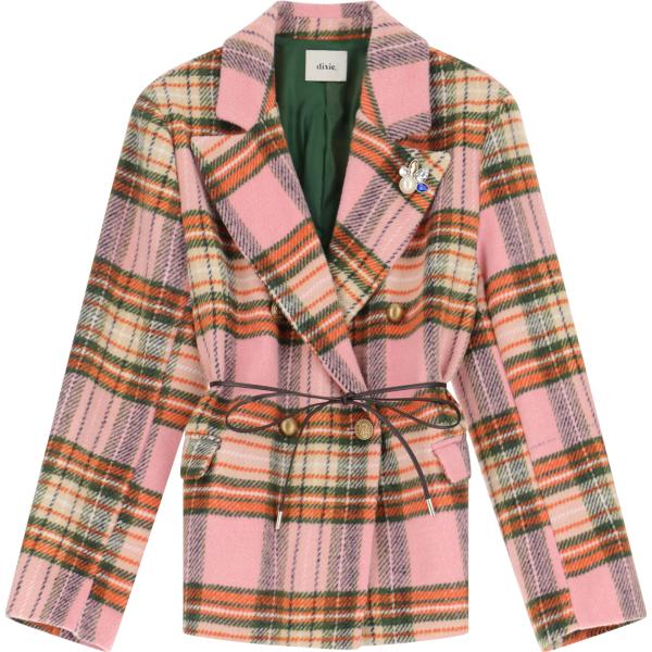 blazer Dixie multicolore a quadri