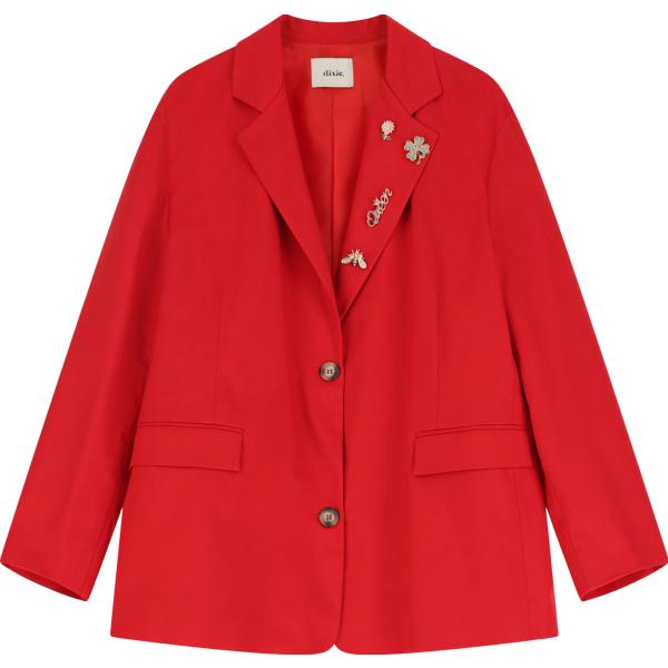 blazer Dixie rosso