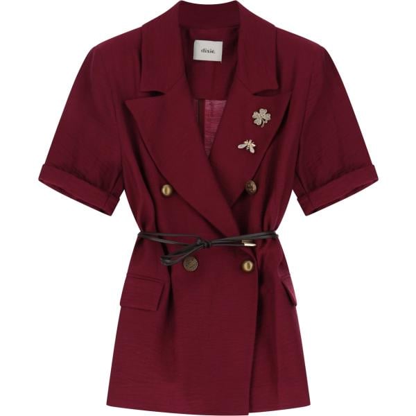 blazer Dixie rosso
