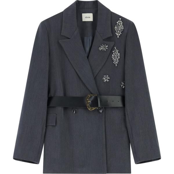 blazer Dixie grigio
