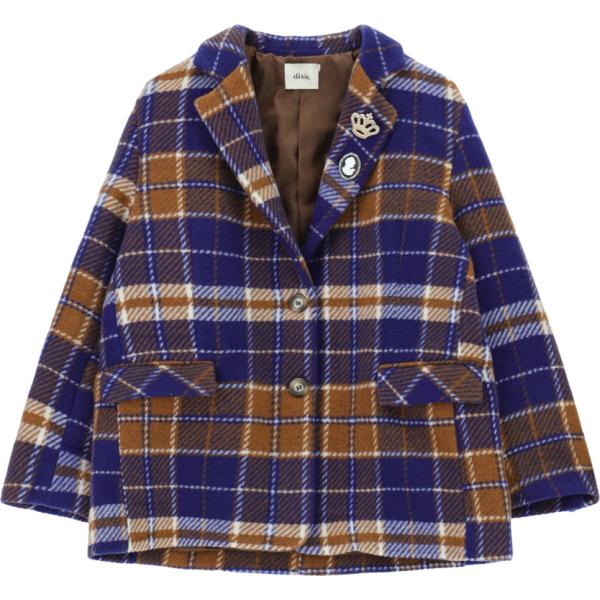 cappotti Dixie marrone a quadri