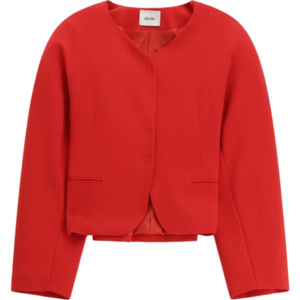 blazer Dixie rosso