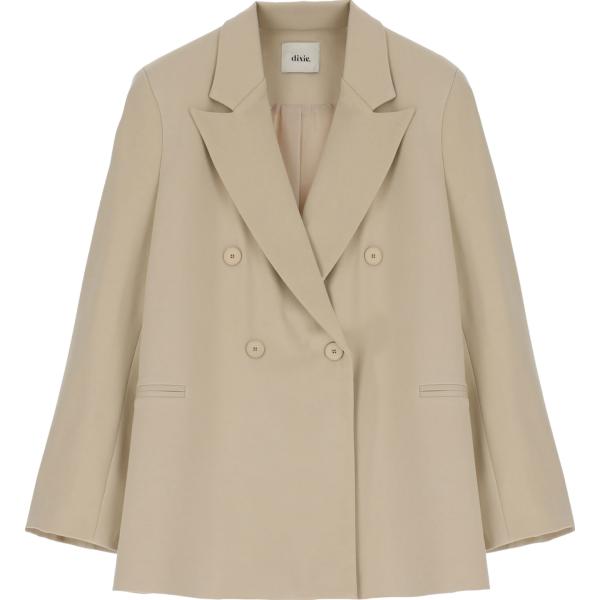 blazer Dixie bianco tinta unita