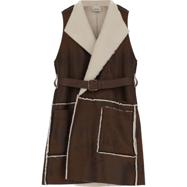 blazer Dixie marrone tinta unita