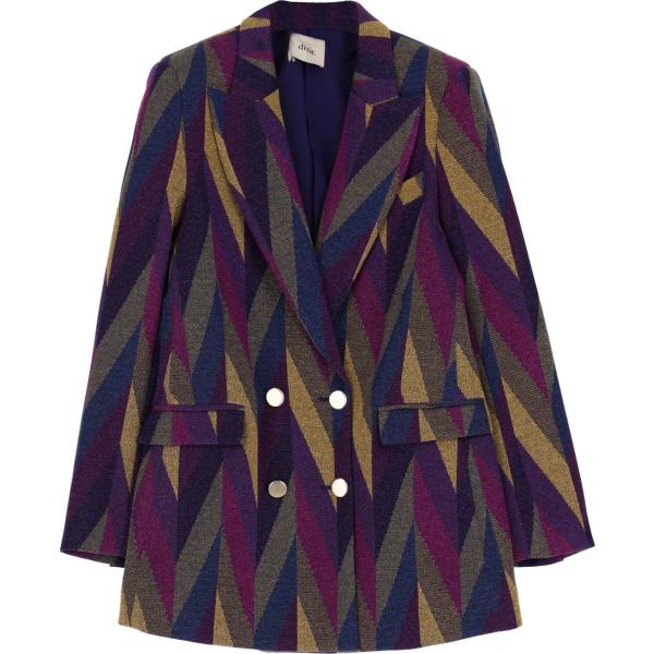 giacche Dixie viola geometrica