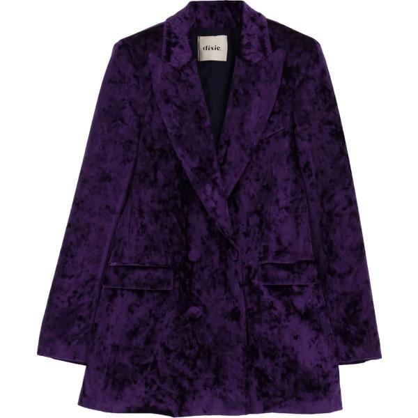 cappotti Dixie viola tinta unita