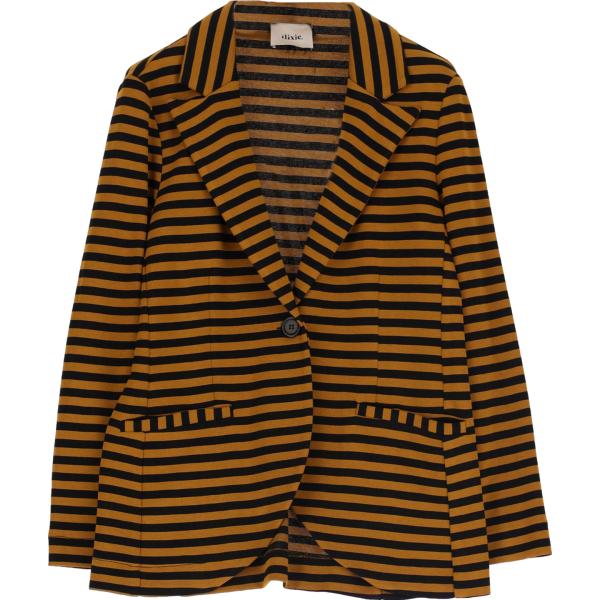blazer Dixie marrone a righe