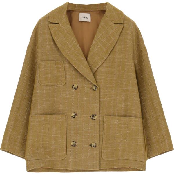 giacche Dixie marrone a righe