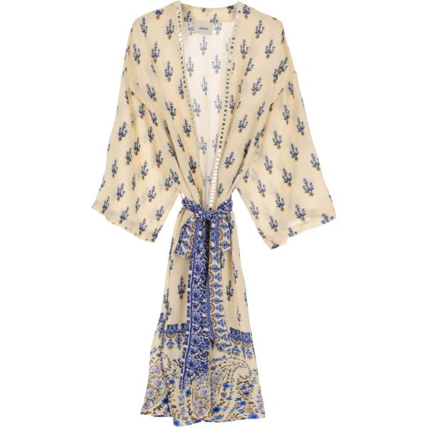 cardigans Dixie marrone a fiori