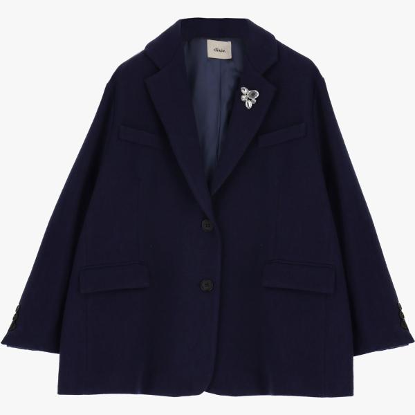 giacche Dixie blu tinta unita