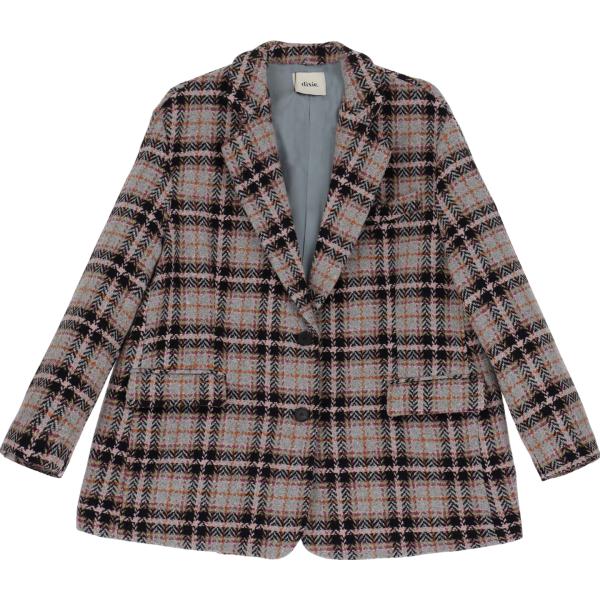 cappotti Dixie grigio a quadri