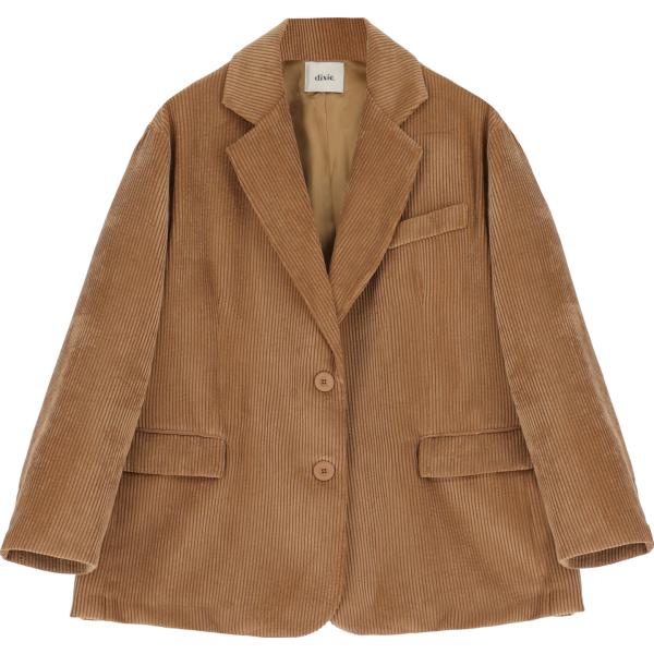 blazer Dixie marrone tinta unita