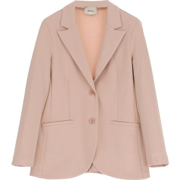 blazer Dixie rosa tinta unita