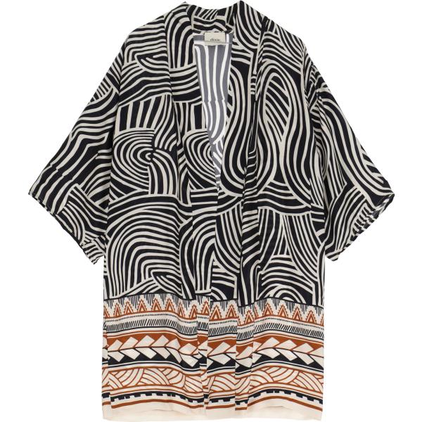 cardigans Dixie grigio geometrica