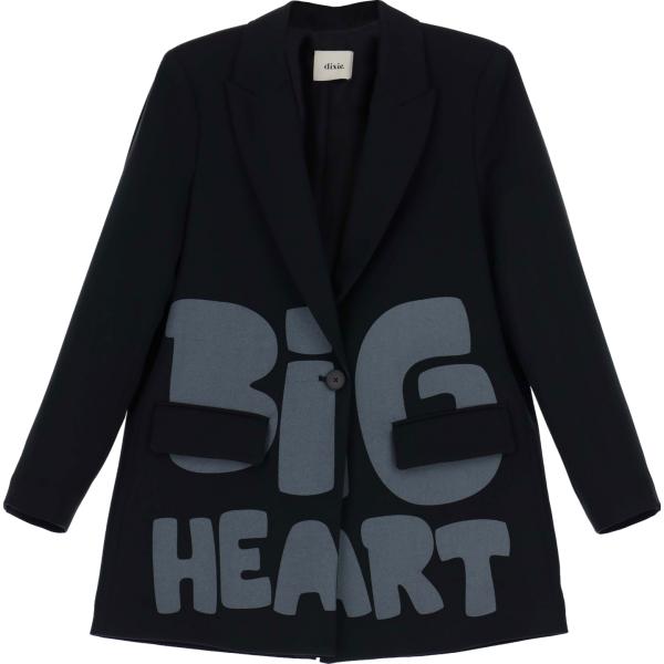 cappotti Dixie nero con stampe