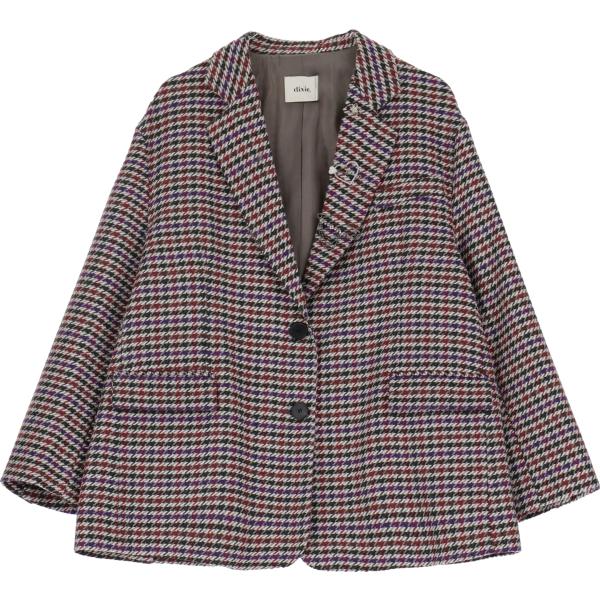 blazer Dixie marrone pied de poule