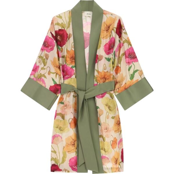 cappotti Dixie verde con stampe