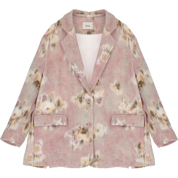 blazer Dixie rosa a fiori