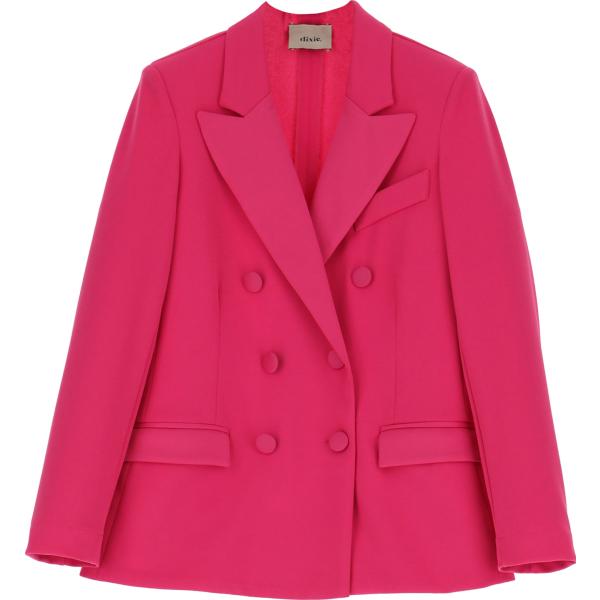 blazer Dixie rosa tinta unita