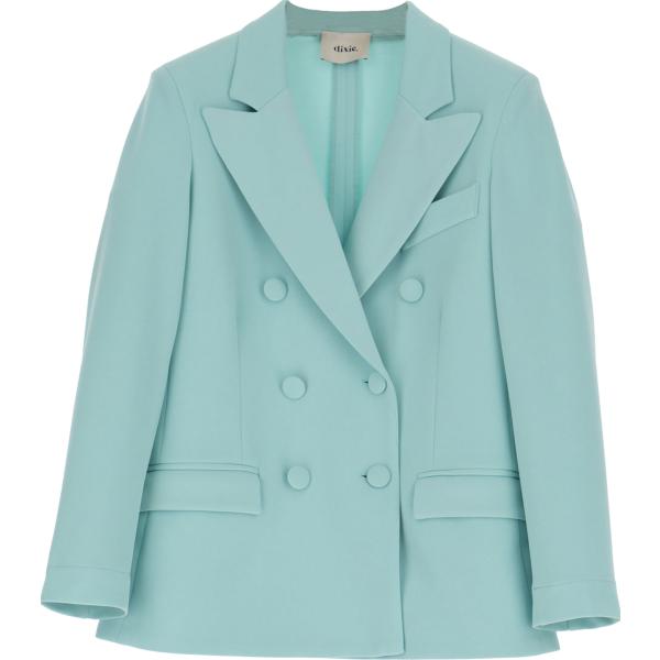 blazer Dixie blu tinta unita