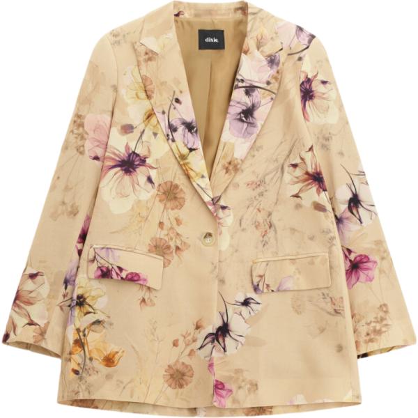 blazer Dixie marrone a fiori
