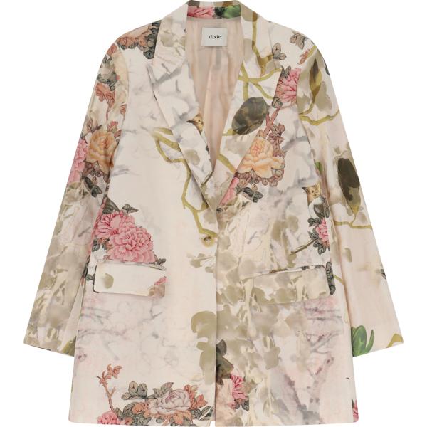 blazer Dixie viola a fiori