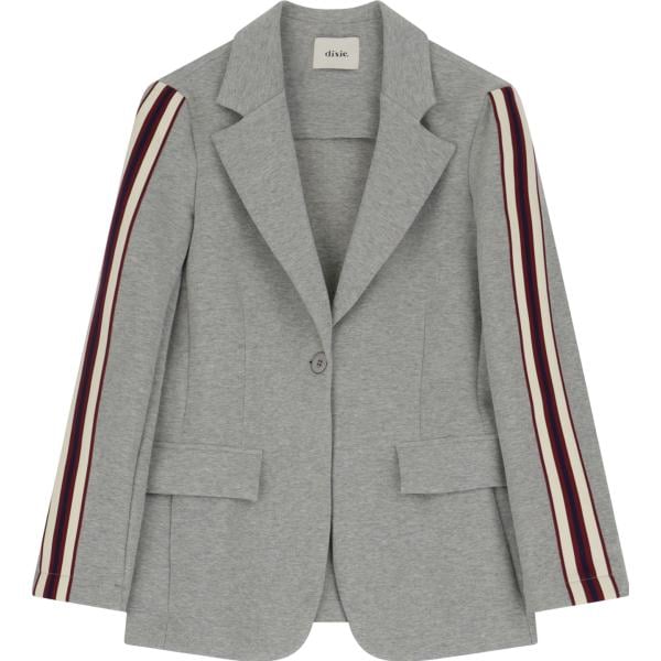 blazer Dixie grigio a righe