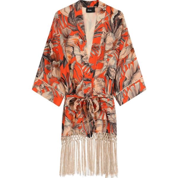 kimono Dixie multicolore a fiori