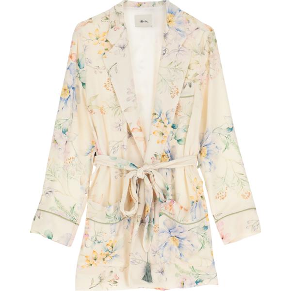 blazer Dixie bianco a fiori