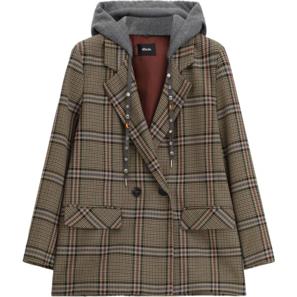 blazer Dixie rosso a quadri