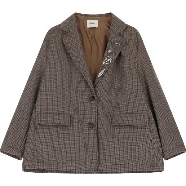blazer Dixie marrone
