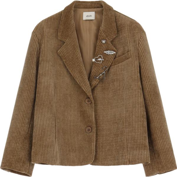 blazer Dixie marrone
