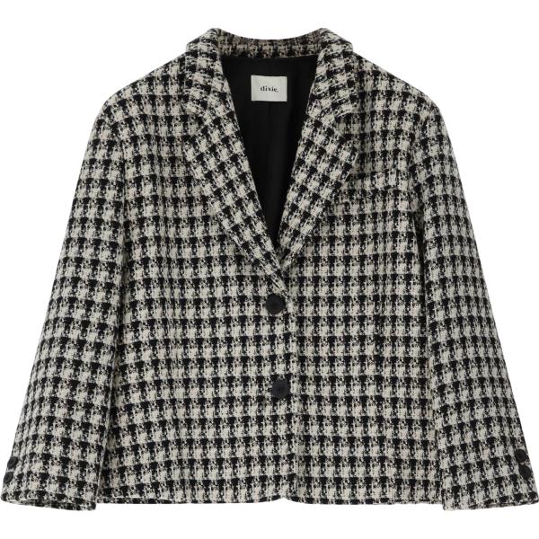 blazer Dixie grigio a quadri