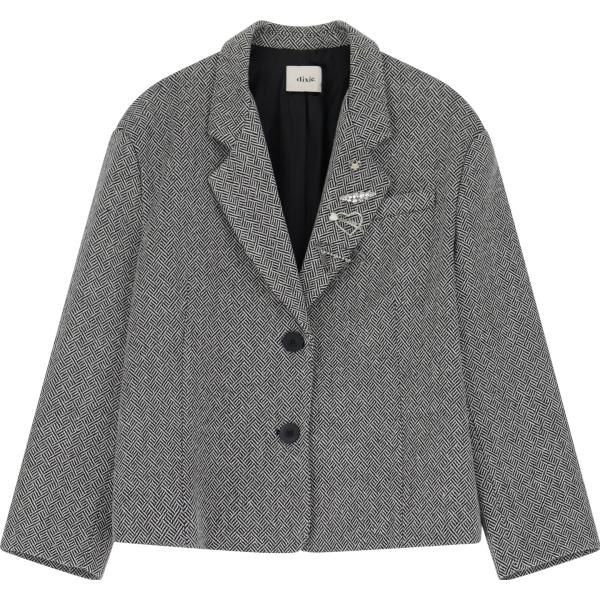 blazer Dixie grigio pied de poule