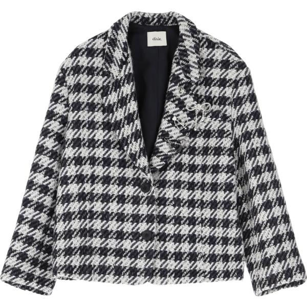 blazer Dixie multicolore pied de poule