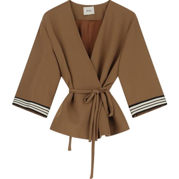 blazer Dixie marrone