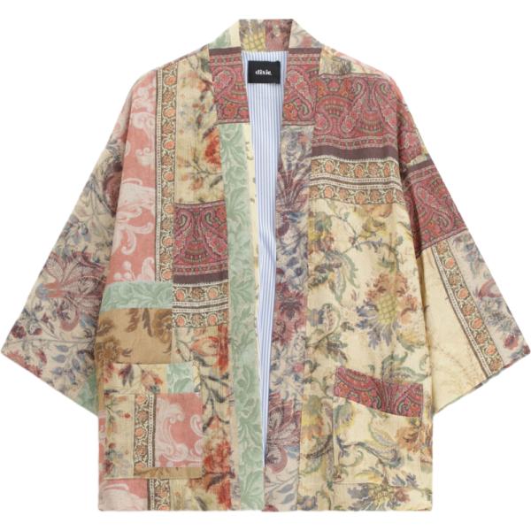 blazer Dixie marrone con stampe