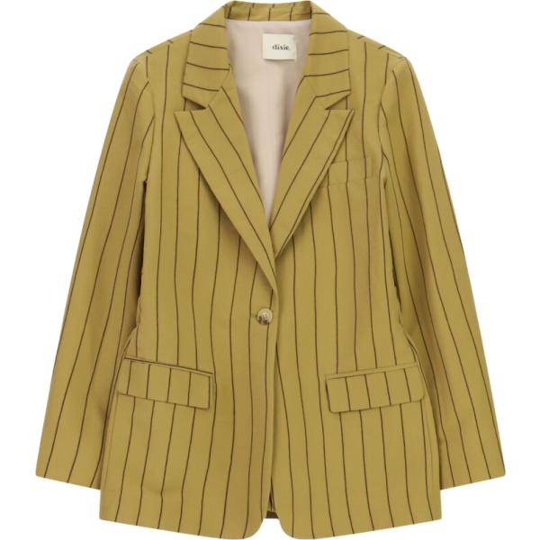 blazer Dixie giallo a righe