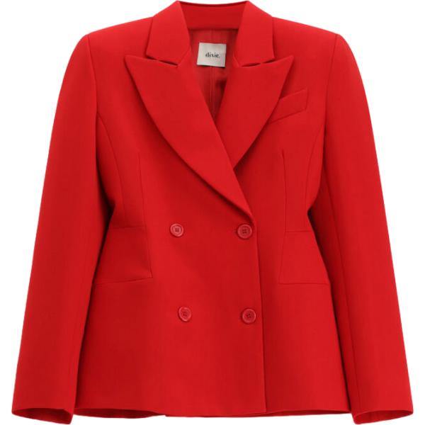 blazer Dixie rosso