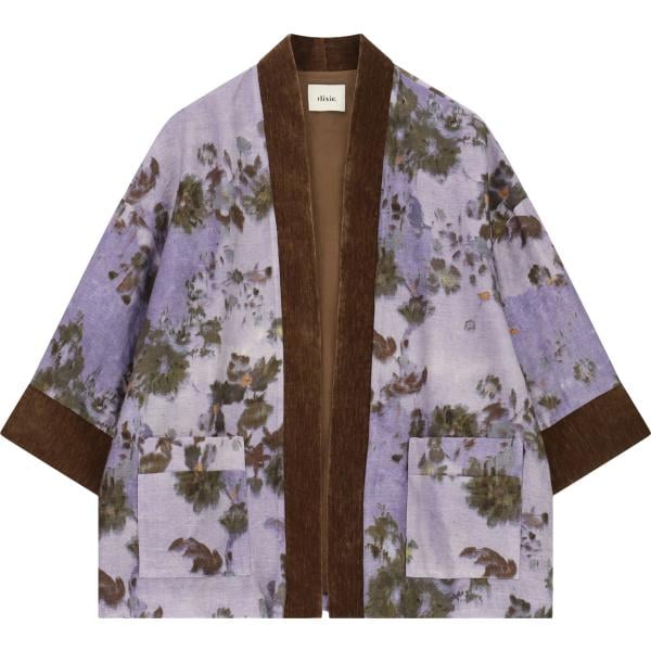 Cappotto da donna con stampe corto Dixie