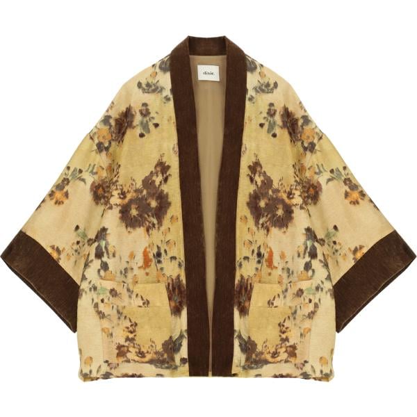 Cappotto da donna con stampe corto Dixie