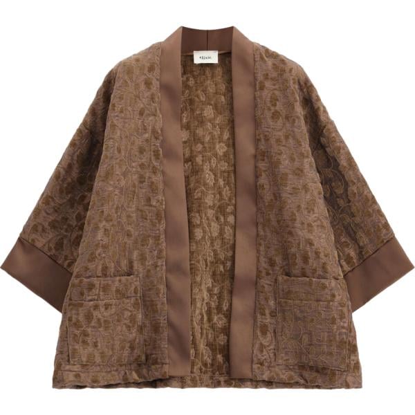 Kimono da donna a fiori corto Dixie