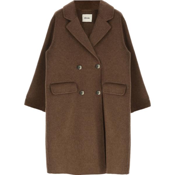 cappotti Dixie marrone tinta unita